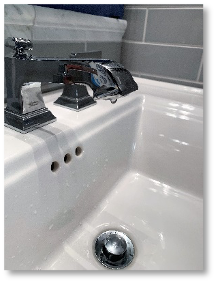 Picture of a sink courtesy of Stollwerck Plumbing